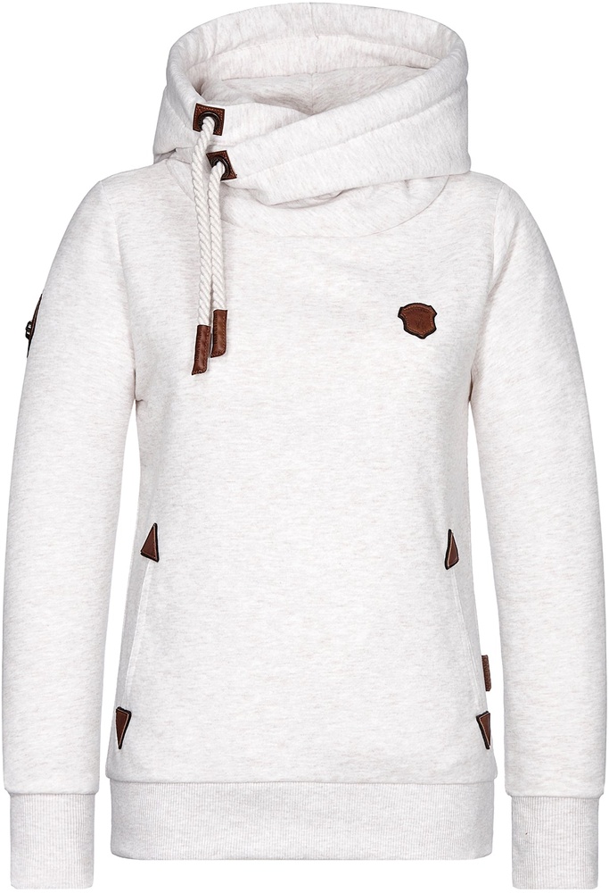 NaketanoDamenHoodieDarth1801-0203OmaMelange-XS