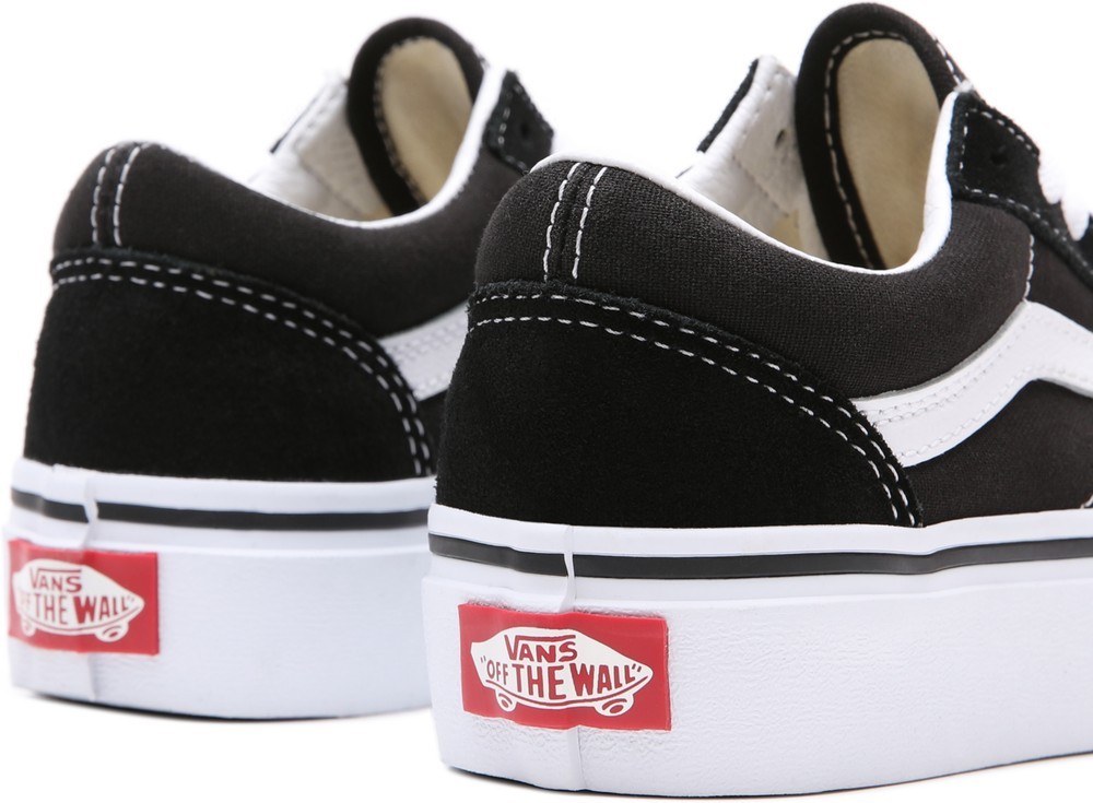 VansYouthUnisexKidsLifestyleClassicFTWSneakerUyOldSkoolPlatformBlackTrueWhite