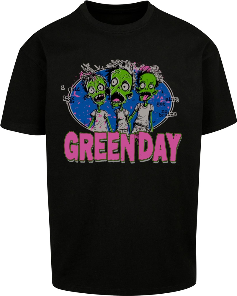 MerchcodeT-ShirtGreenDayZombieOversizedTeeMC1150