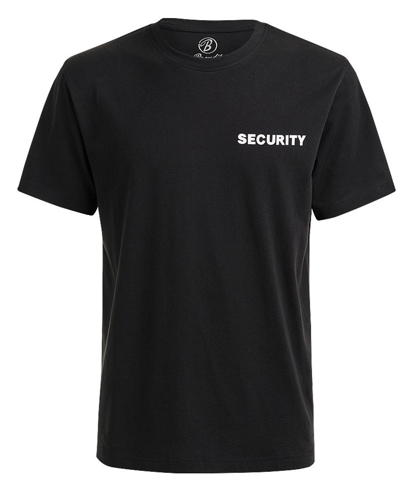 BranditSecurityT-ShirtinBlack