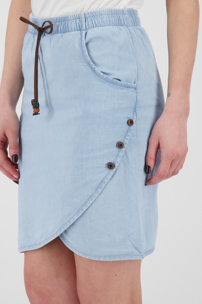 AlifeKickinDamenRockFreizeitkurzLucyAKDNMA53014-9999LightDenim-XS