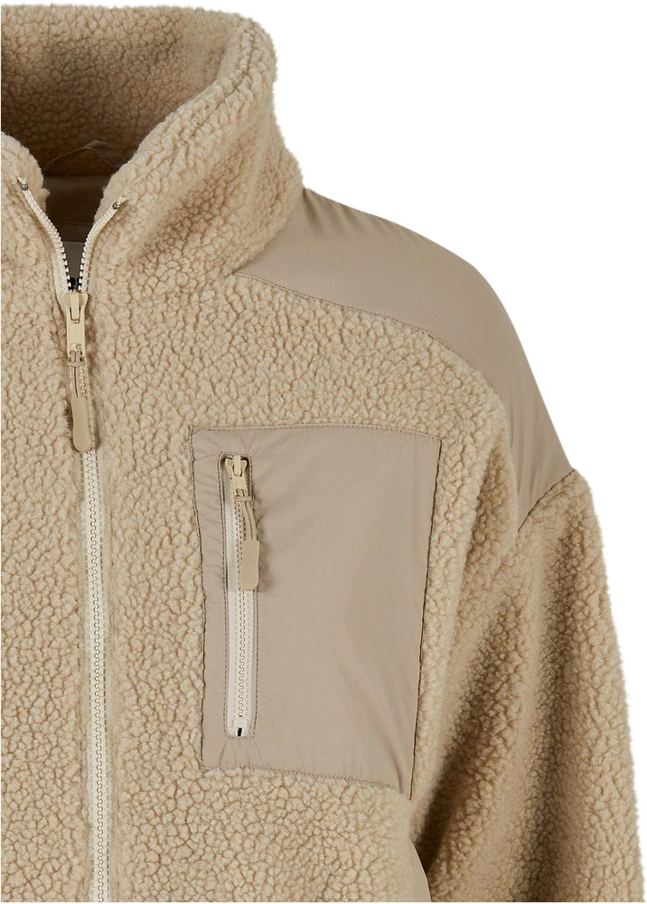 UrbanClassicsDamenLadiesSherpaMixJacket