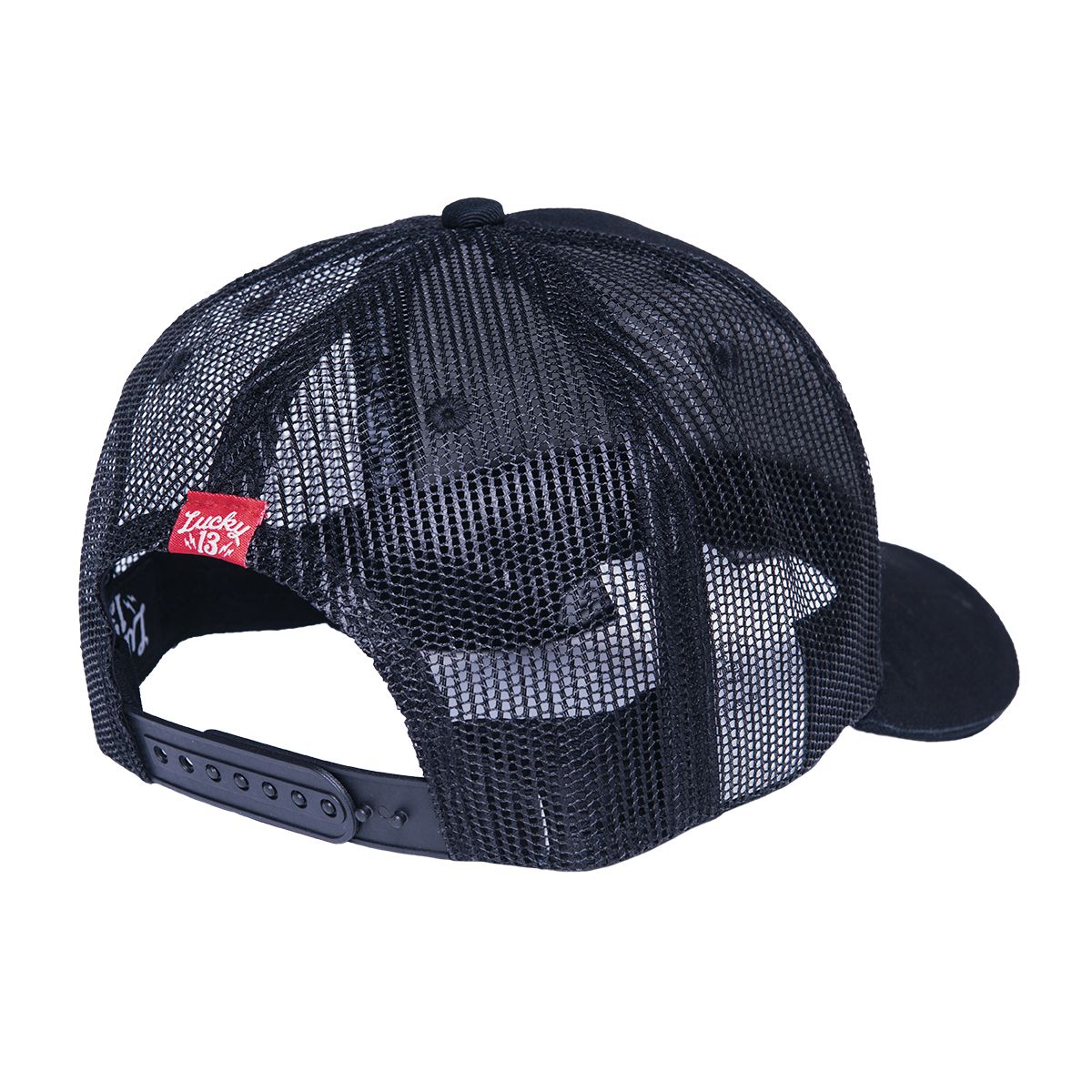 Lucky13CapTruckerCapFastandLoud