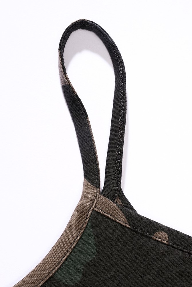 BranditDamenShirtLadiesTopLDarkcamo-XS