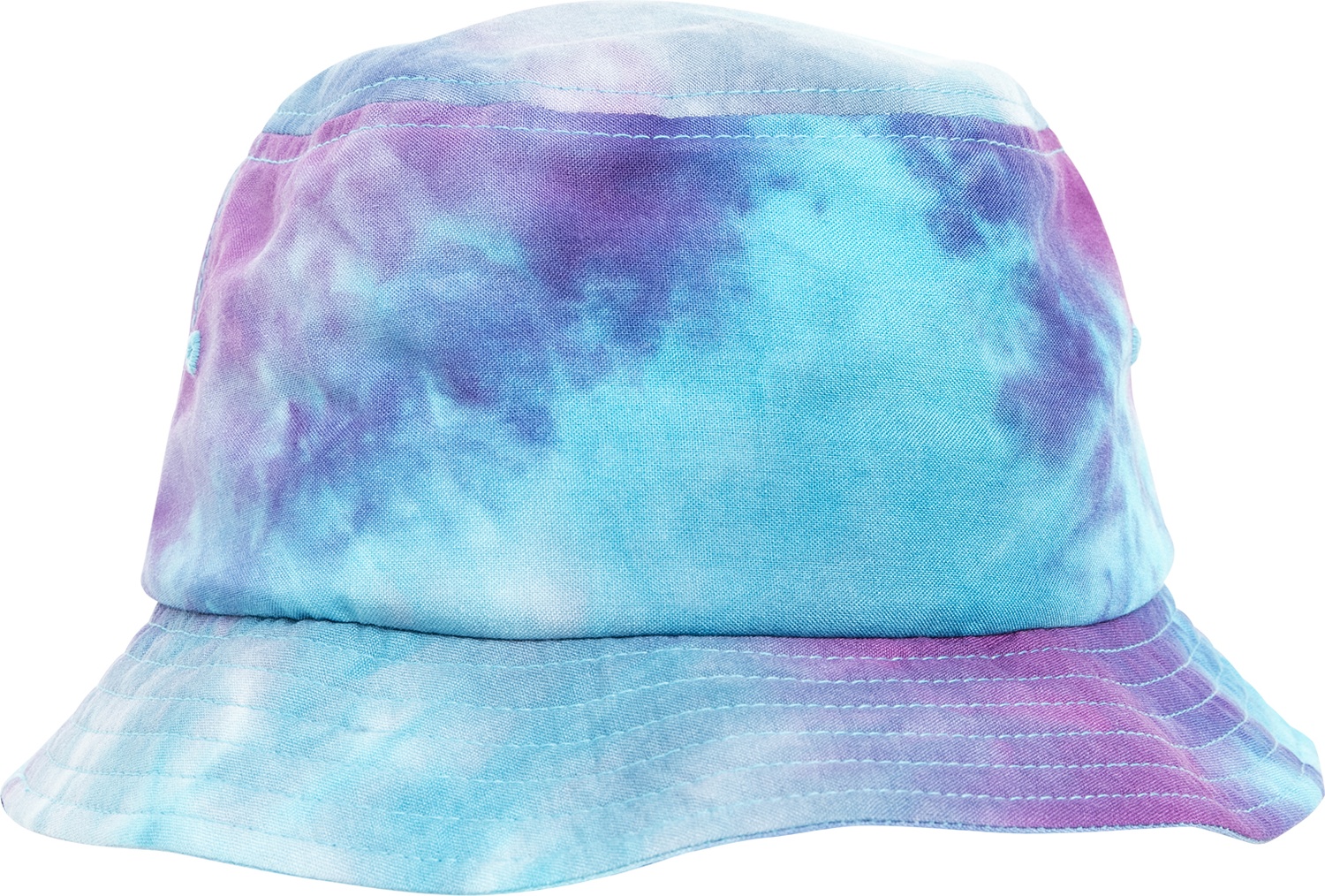 FlexfitCapFestivalPrintBucketHatPurpleTurquoise