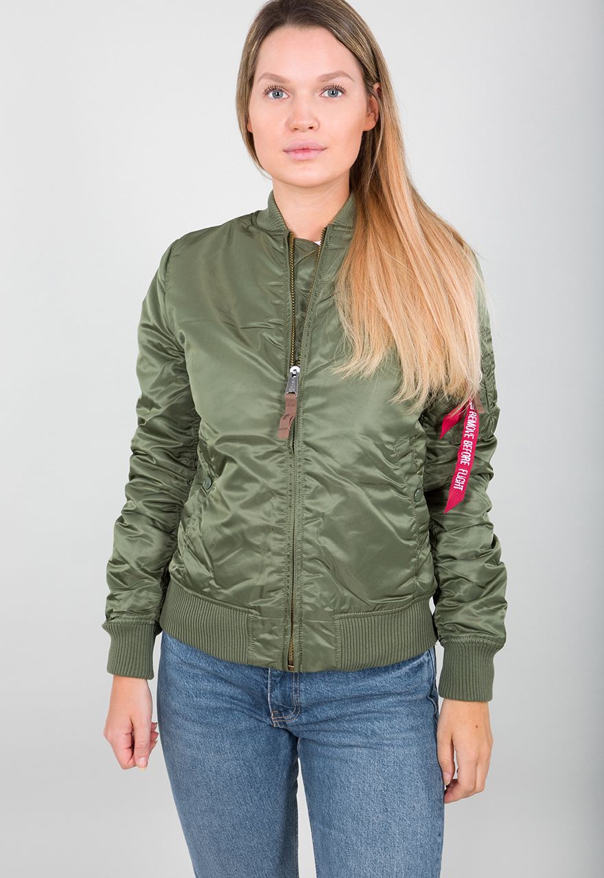 AlphaIndustriesDamenJackeMA-1VF59WomenSage-Green