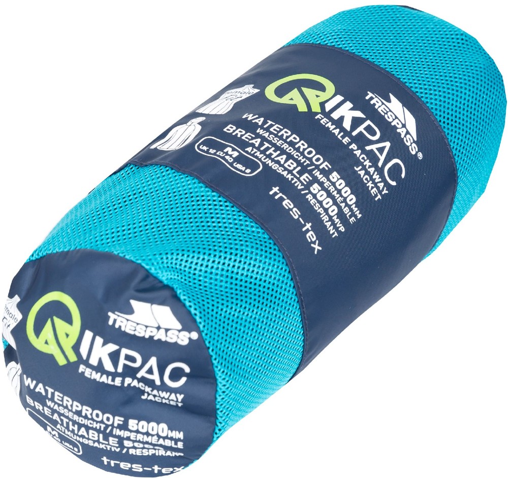 TrespassDamenRegenjackeQikpacFemaleJacketTp75Navy-L