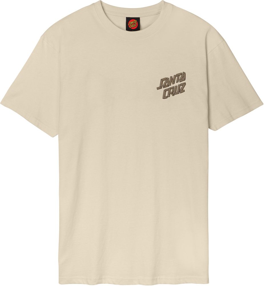 SantaCruzScreamingGrizzlyT-ShirtSCM-T3222BlondWood-XS