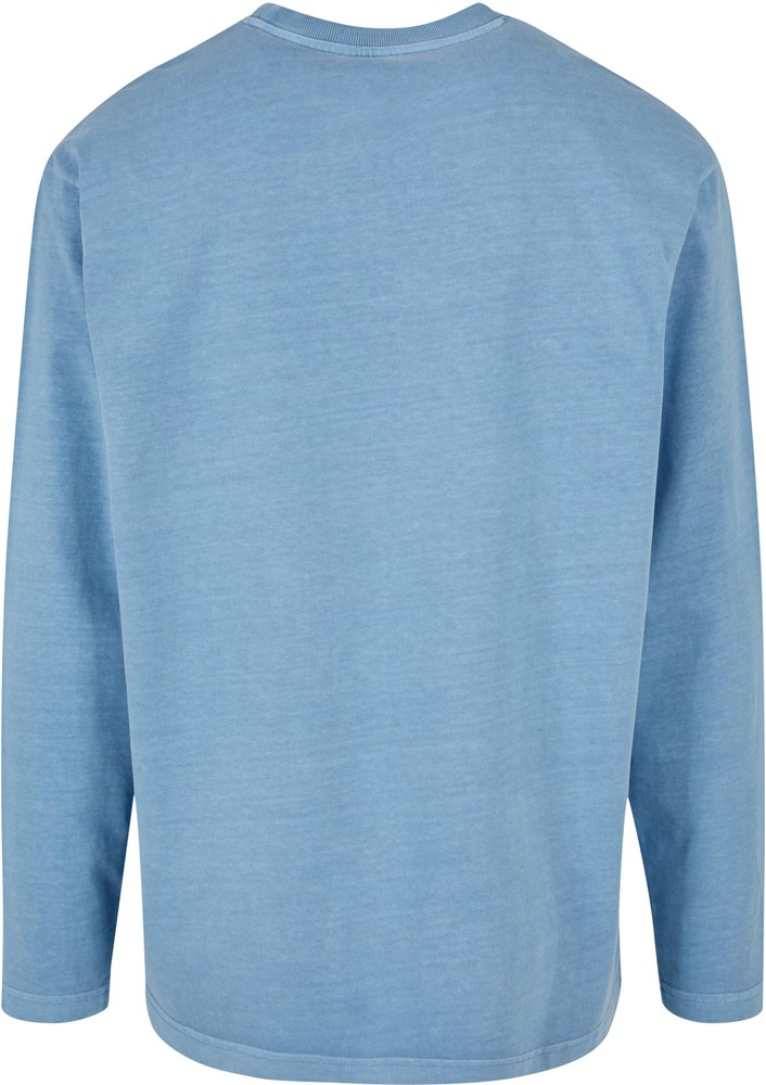 UrbanClassicsHeavyOversizedGarmentDyeLongsleeveHorizonblue-3XL