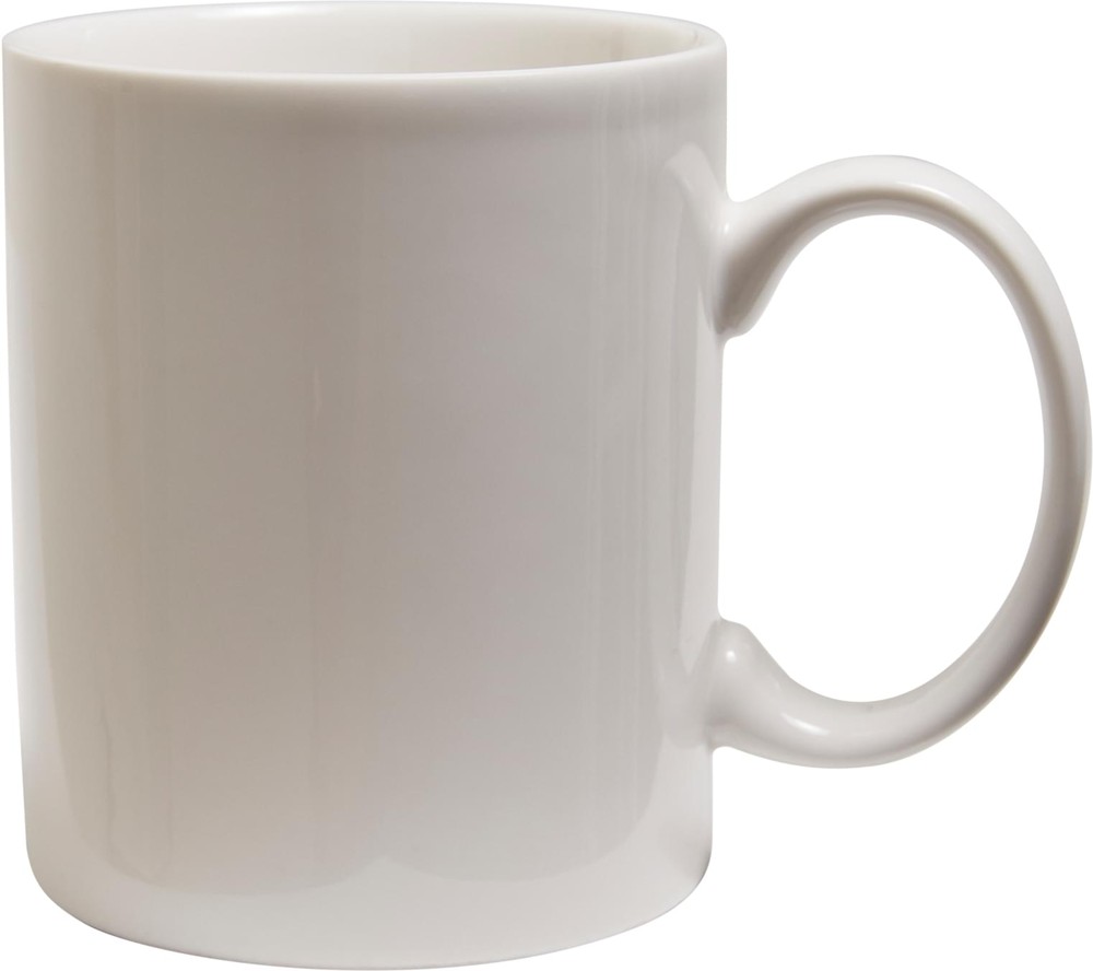 MisterTeeUniversalTasseCoffeePowerCupWhiteWhite