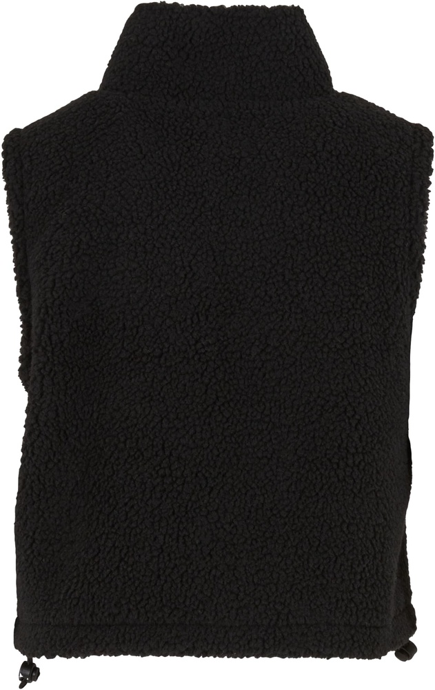 UrbanClassicsDamenLadiesShortSherpaVestTB7087