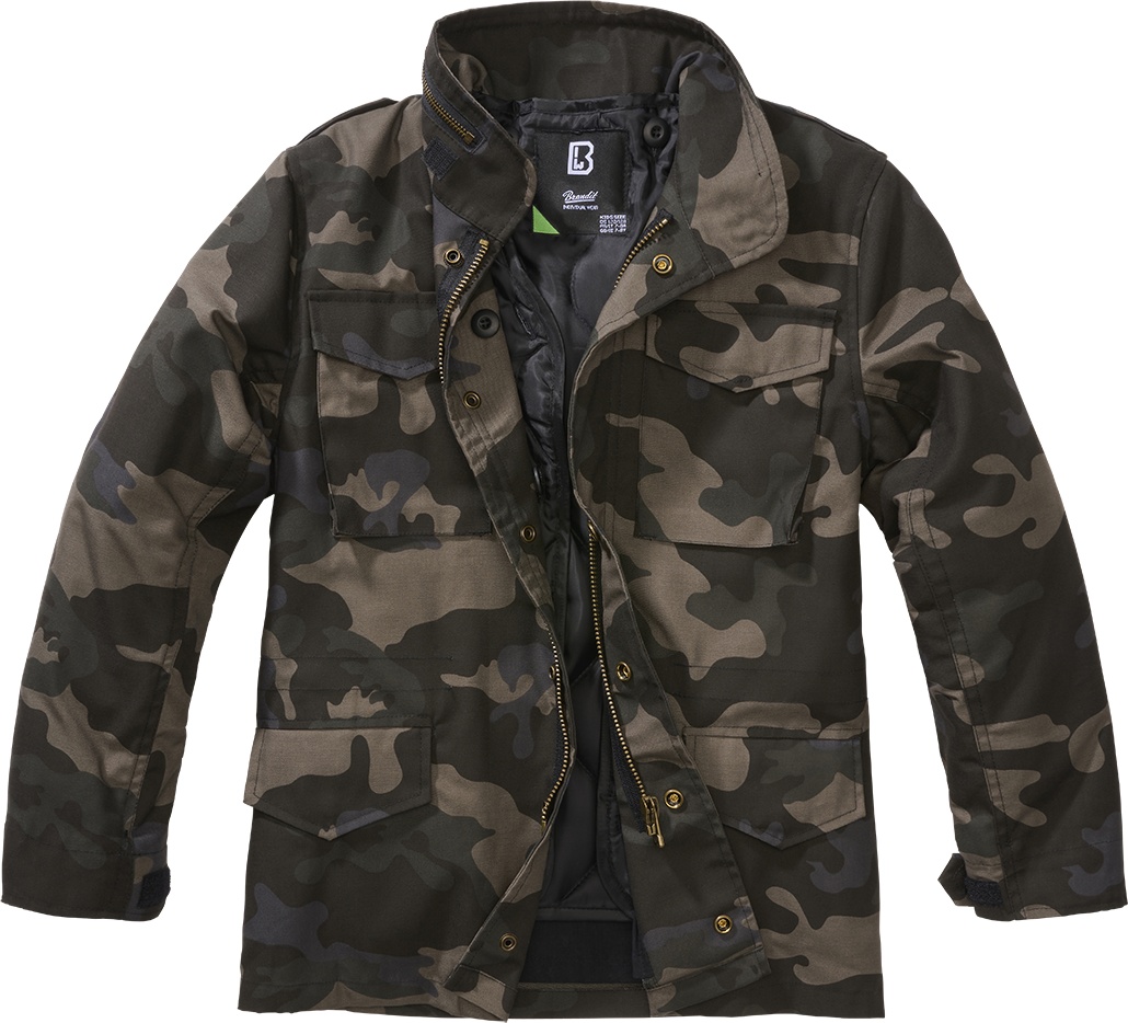 BranditKinderJackeKidsM65StandardJacketDarkcamo-122128