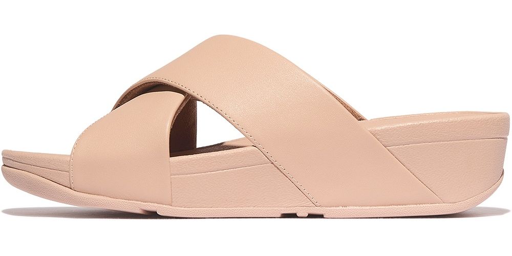 FitFlopDamenSandalenLuluCrossSlideSandalsLeatherK04