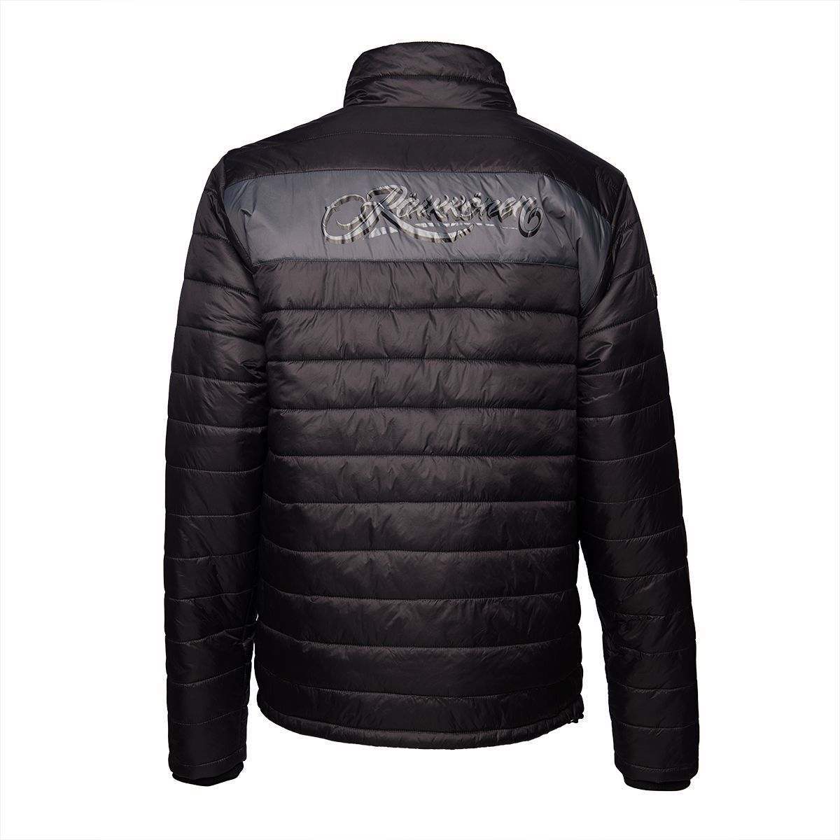 WCCWestCoastChoppersJacketKimiRaikknenScriptLogoPaddedBlack