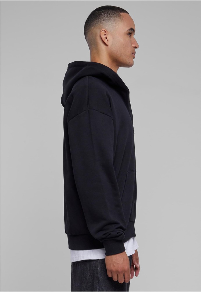 MTUpscaleSweatshirtViveLaLiberteHeavyOversizeZipHoodyBlack