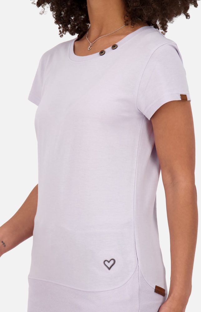 AlifeKickinDamenShirtkurzarmBundCocoAKA62006-2401GentleLavenderMelange-XS