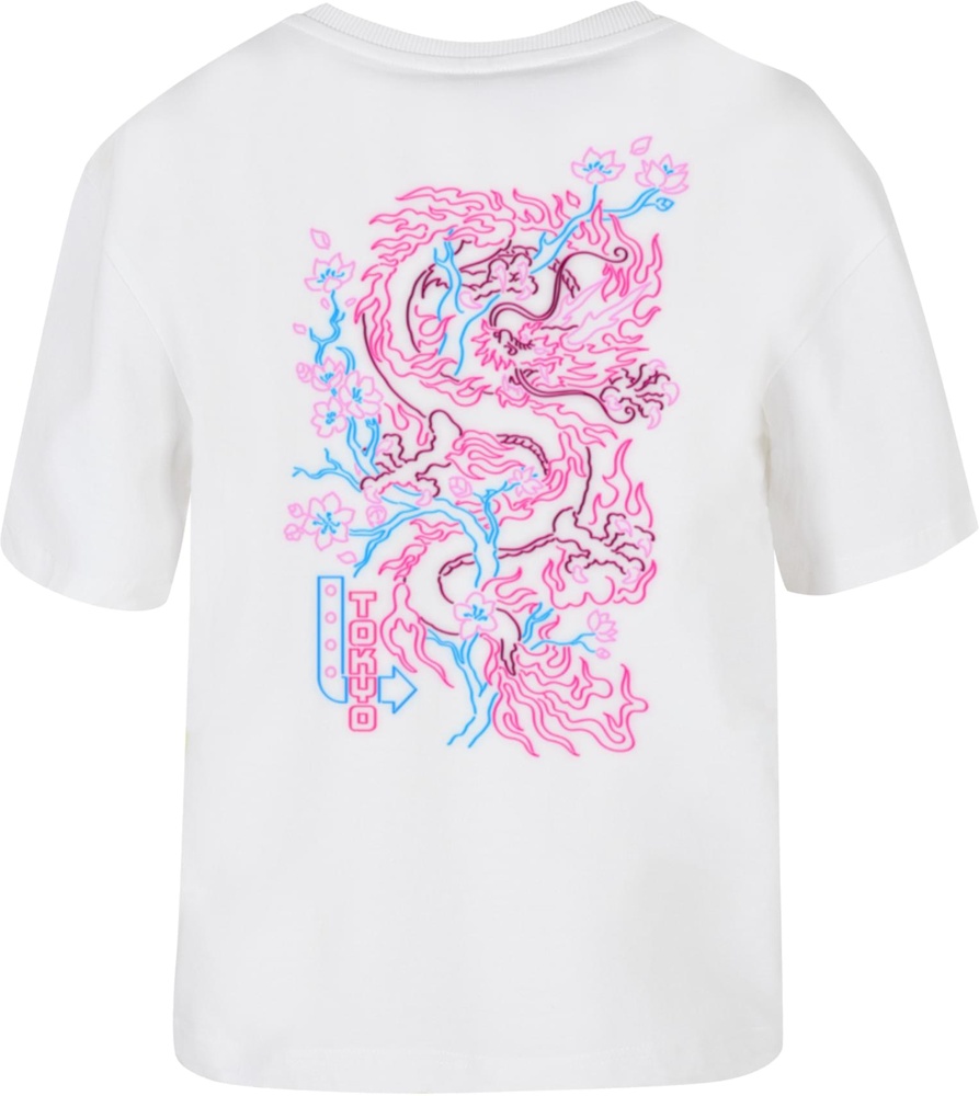 MissTeeDamenT-ShirtTokyoDragonNeonTeeMST074