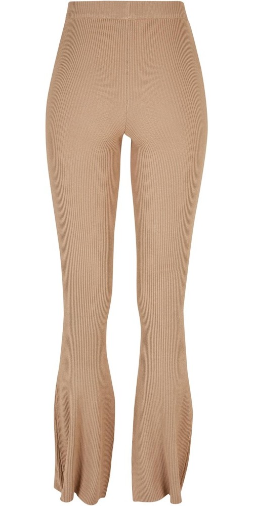UrbanClassicsDamenLadiesRibKnitBootcutLeggingsUnionbeige-3XL