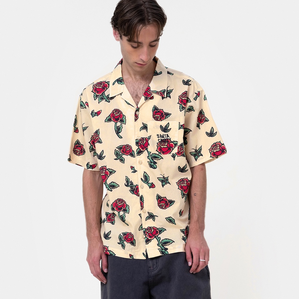 SantaCruzFlashRosesShirtSCM-S3392