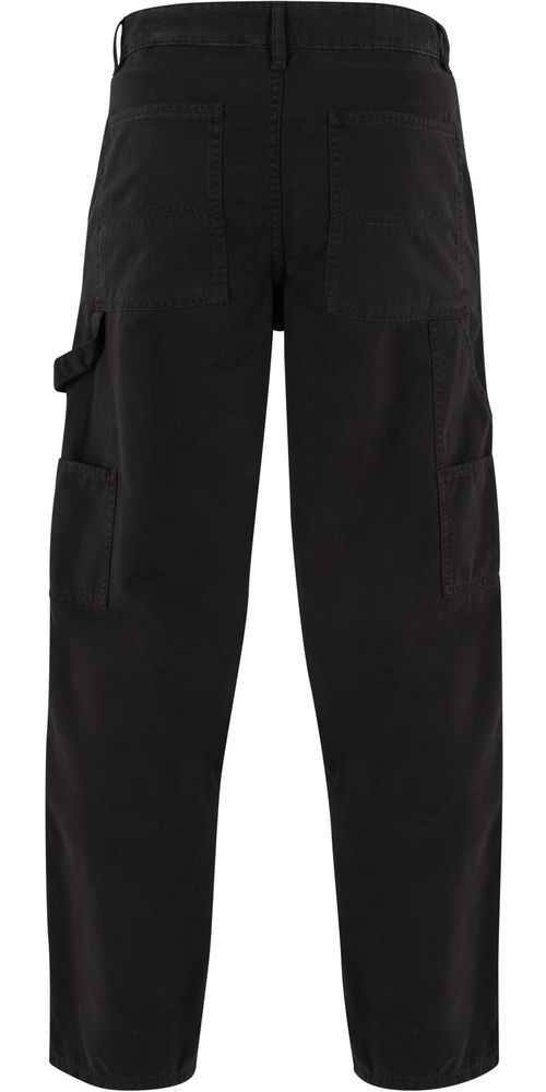 UrbanClassicsTwillDoubleKneePantsTB6714Black-28