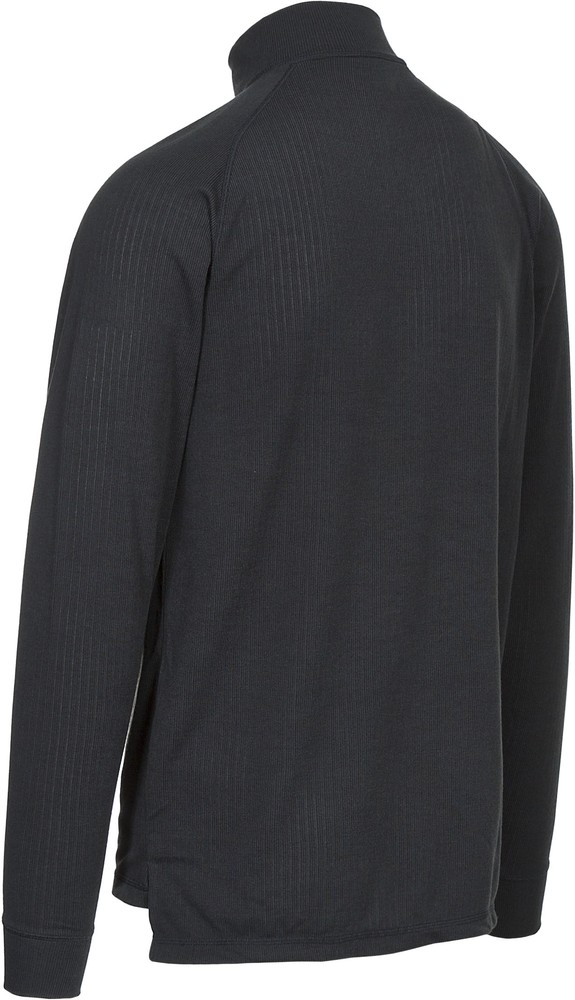 TrespassFunktionsunterwscheWise360-Adults12ZipBaselayerTopBlack