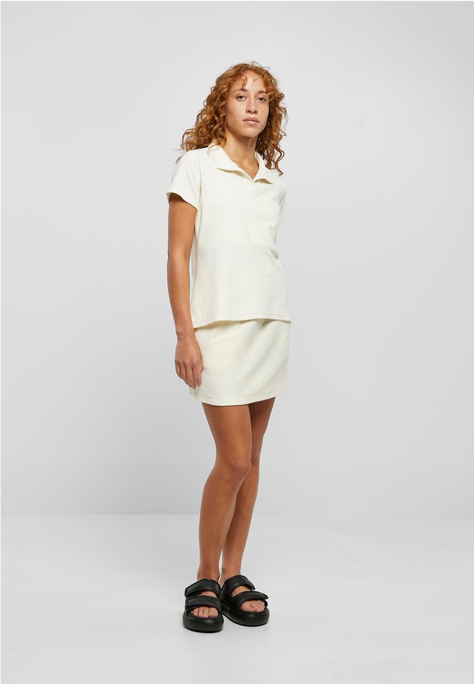 UrbanClassicsDamenLadiesTowelPoloTee