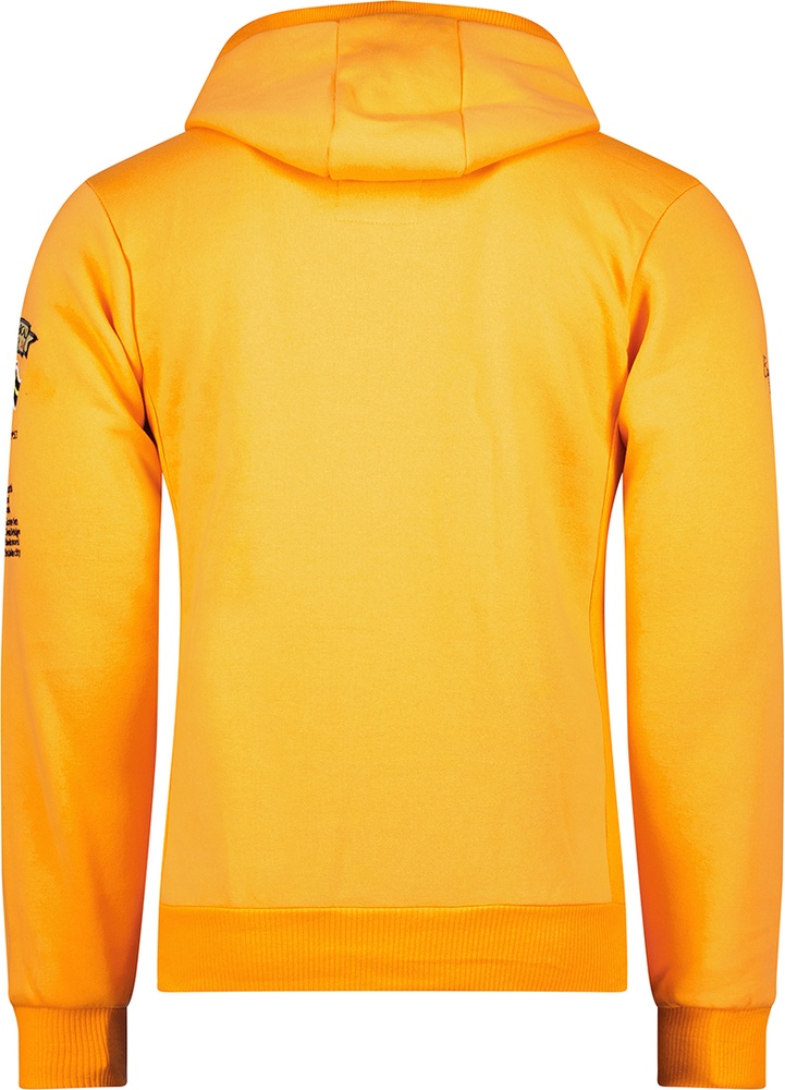 GeographicalNorwayHoodiePulloverGymclassDbMen100FluoOrange-3XL