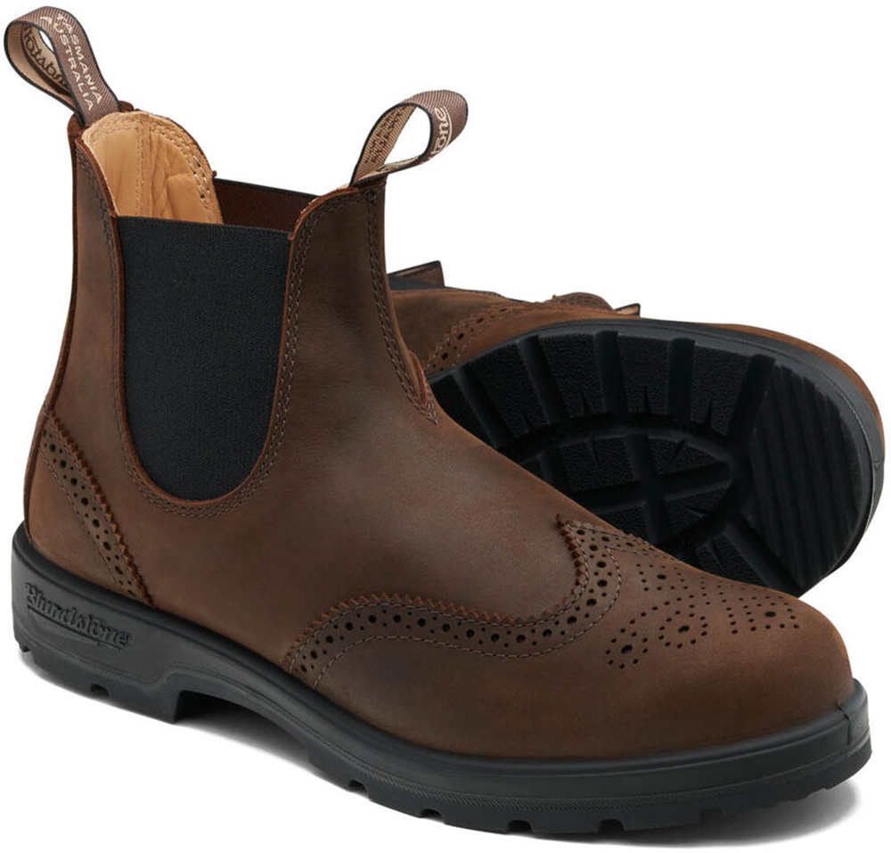 BlundstoneChelseaBoots2444BroguedAntiqueBrownLeatherClassicsSeriesBrown-3UK