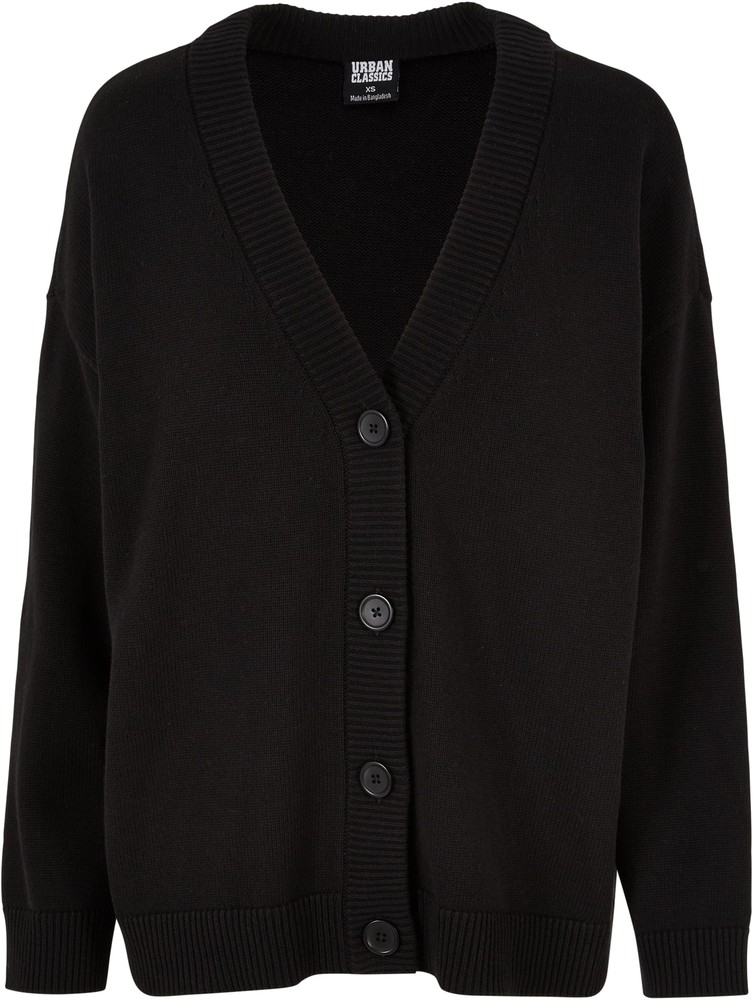 UrbanClassicsDamenLadiesBigOversizedCardiganBlack-3XL