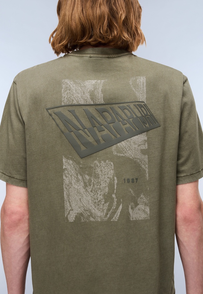 NapapijriT-ShirtS-ArenSsNP0A88S4TeaLeafG0A-XS