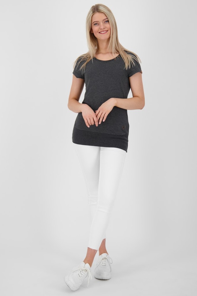 AlifeKickinDamenT-ShirtCocoAKAShirtMoonless-XS