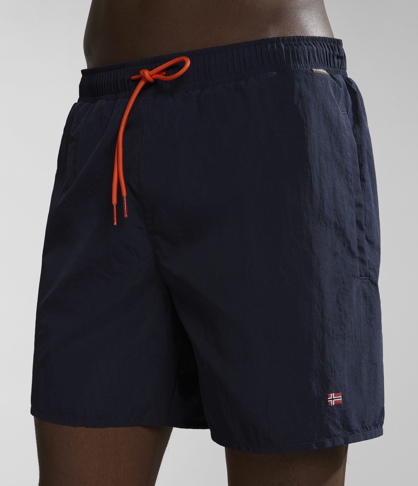 NapapijriBadehoseV-HaldaneNP0A4HRZBlueMarine-XS