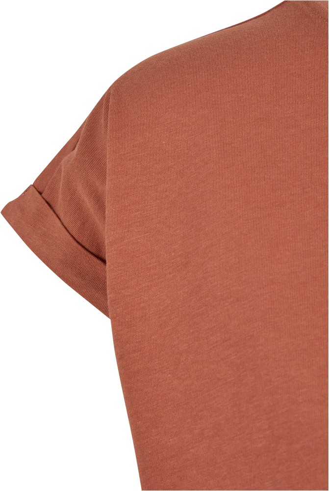 UrbanClassicsDamenT-ShirtLadiesExtendedShoulderTeeTerracotta-3XL