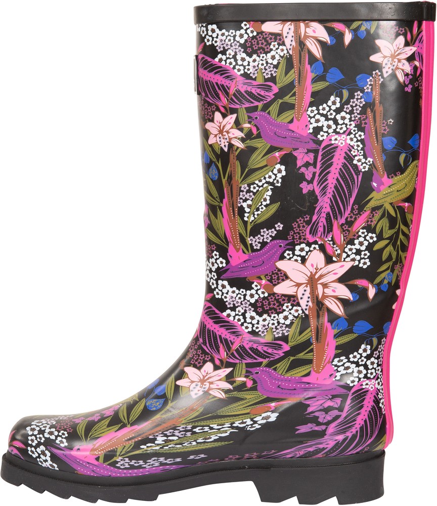 TrespassDamenGummistiefelElena-FemaleWellyTropicalFloralPrint-37