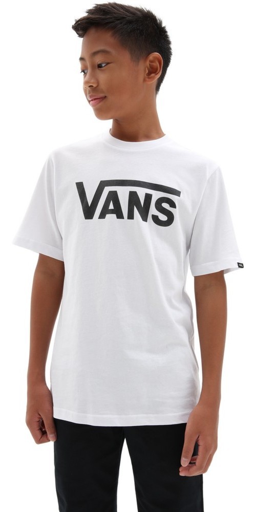 VansJungenKidsT-ShirtByVansClassicBoysWhiteBlack-L