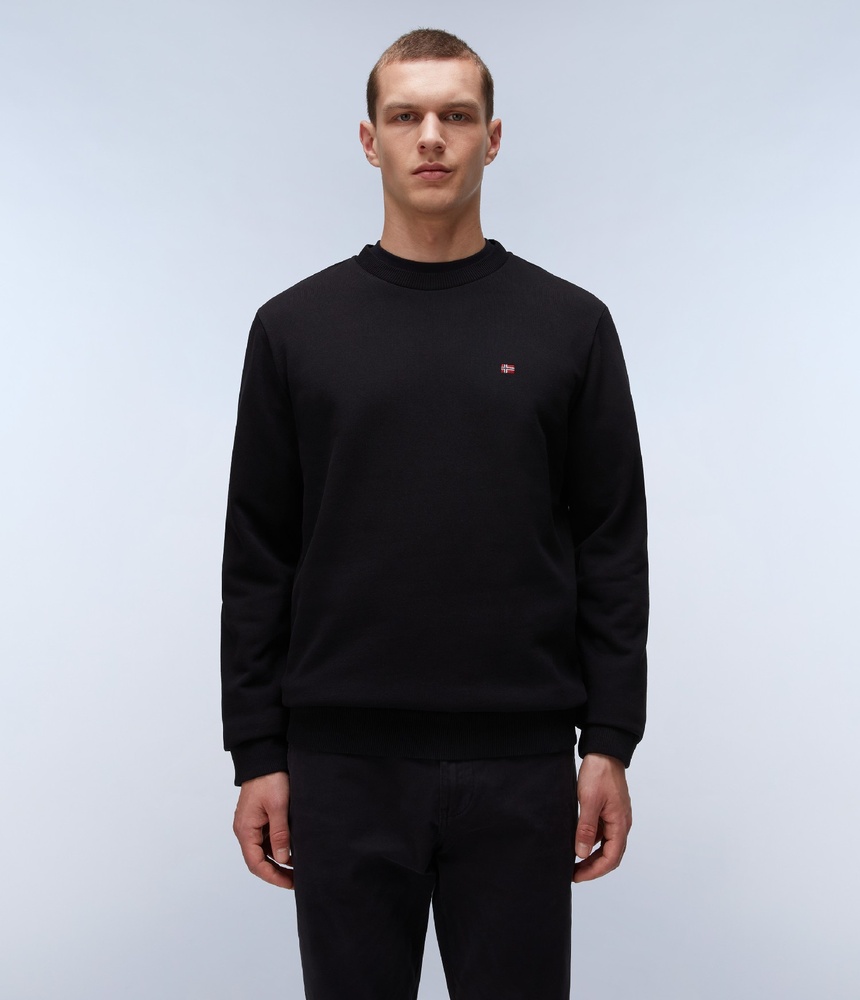 NapapijriSweatshirtBalisCrew1NP0A4FQWBlack-XS