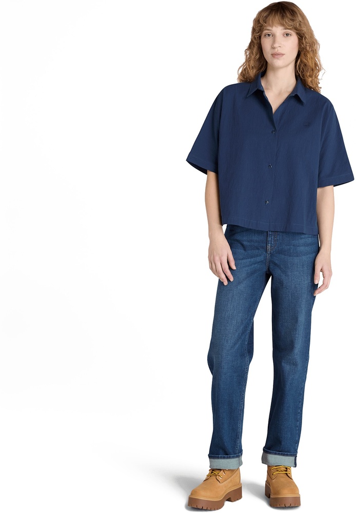 TimberlandDamenJeansStraightDenimPantsTB0A66NBSlateBlue-W25-L32