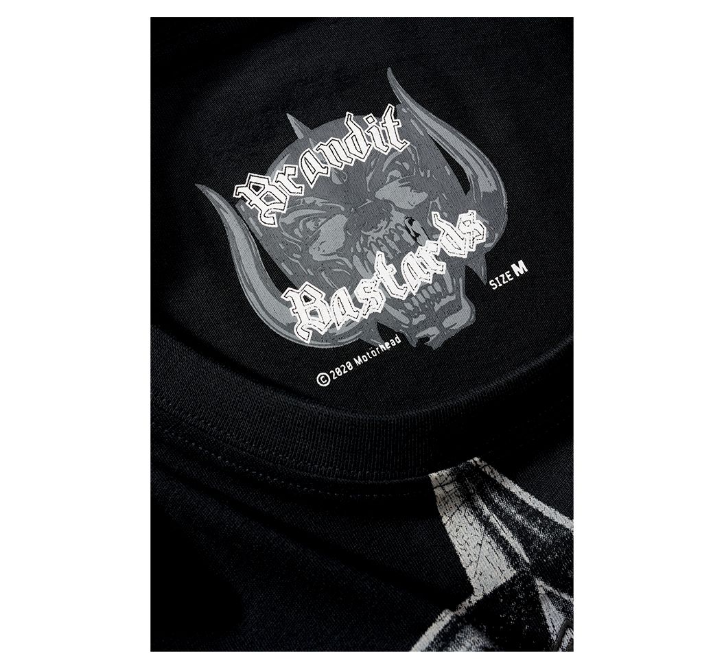 BranditMotrheadT-ShirtWarpigPrintBlack