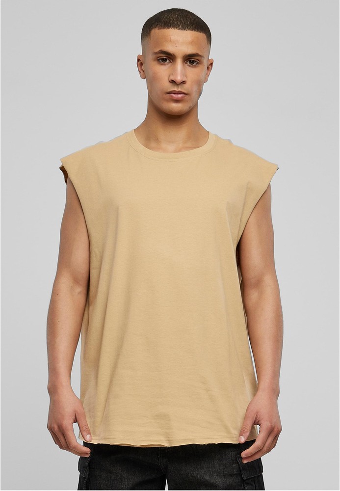 UrbanClassicsT-ShirtOpenEdgeSleevelessTeeUnionbeige-3XL