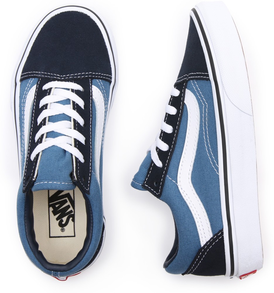 VansYouthUnisexKidsLifestyleClassicFTWSneakerUyOldSkoolNavyTrueWhite-32