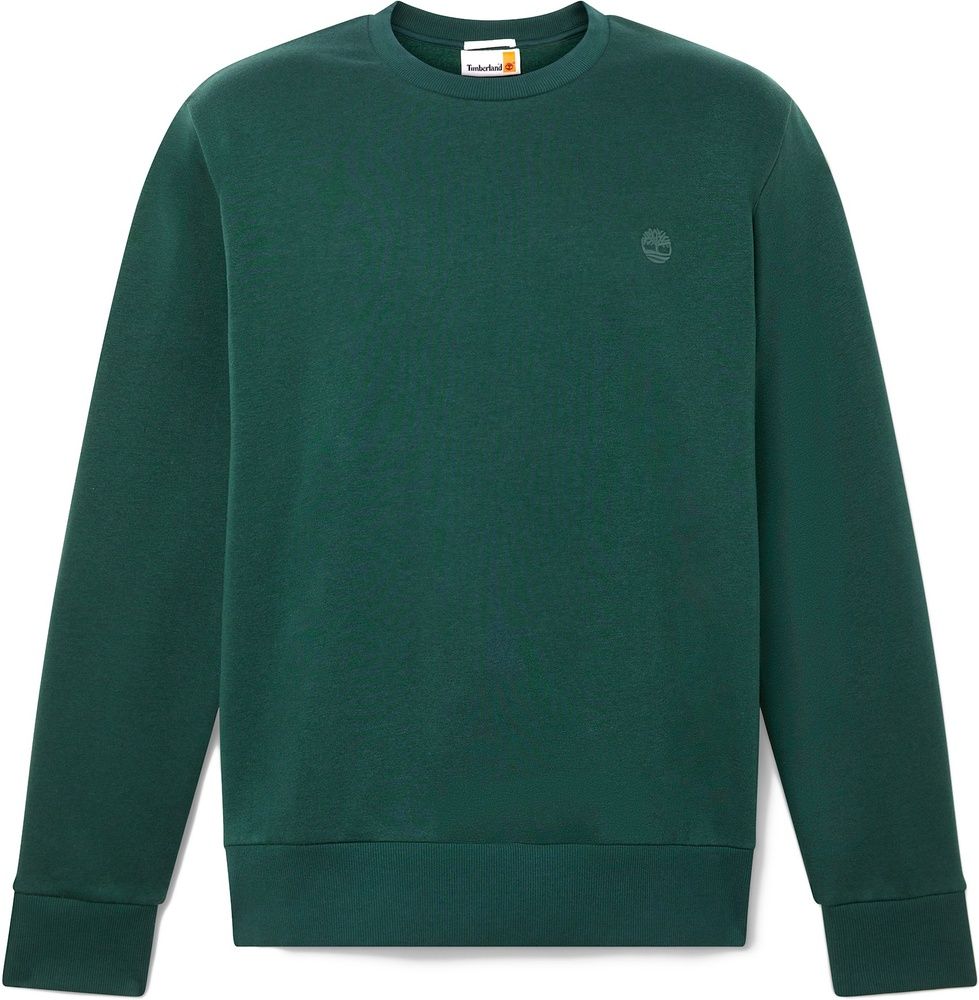 TimberlandPulloverSweatshirtOysterRiverChestLogoBrushbackCrewNeckTB0A2AM6GreenGables-XXL