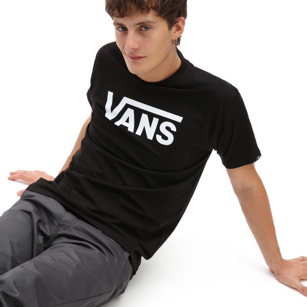 VansHerrenT-ShirtMnVansClassicBlackWhite-L