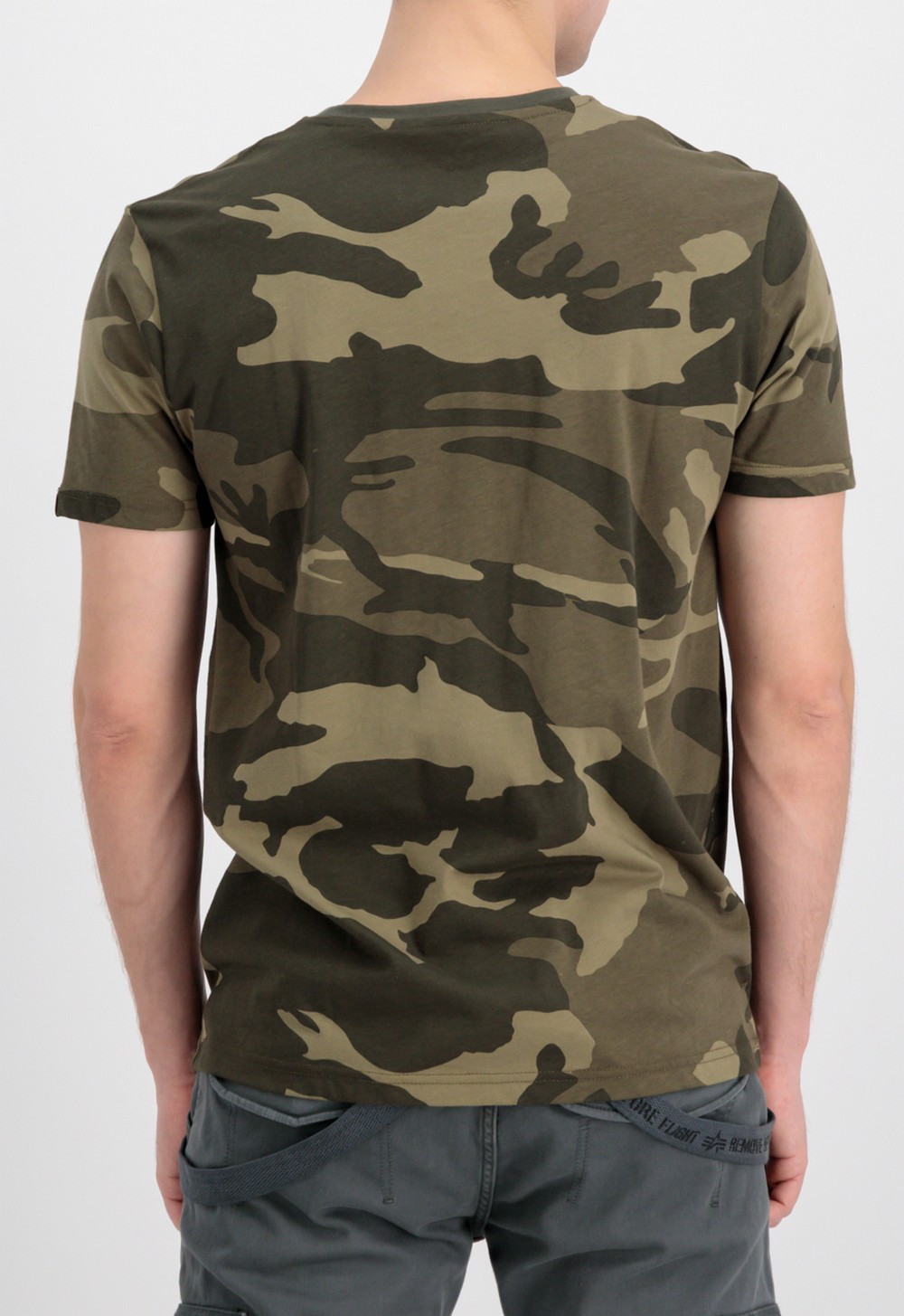 AlphaIndustriesBasicT-Shirt100501CCamoOliveCamo-XS