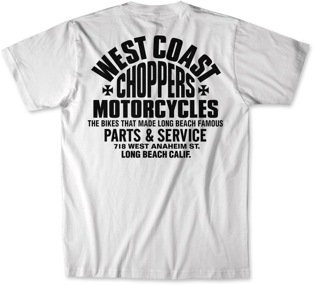 WCCWestCoastChoppersHerrenT-ShirtPartsTeeWCCTS132785WT