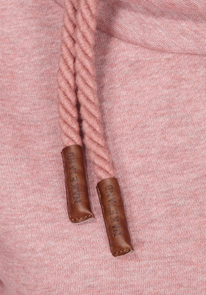 NaketanoDamenHoodieDarth1801-0203SchmutzmuschiPinkMelange-XS