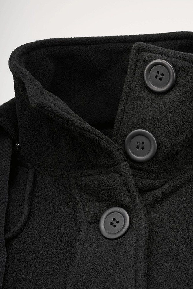 BranditDamenJackeWomenSquareFleeceJacketBlack