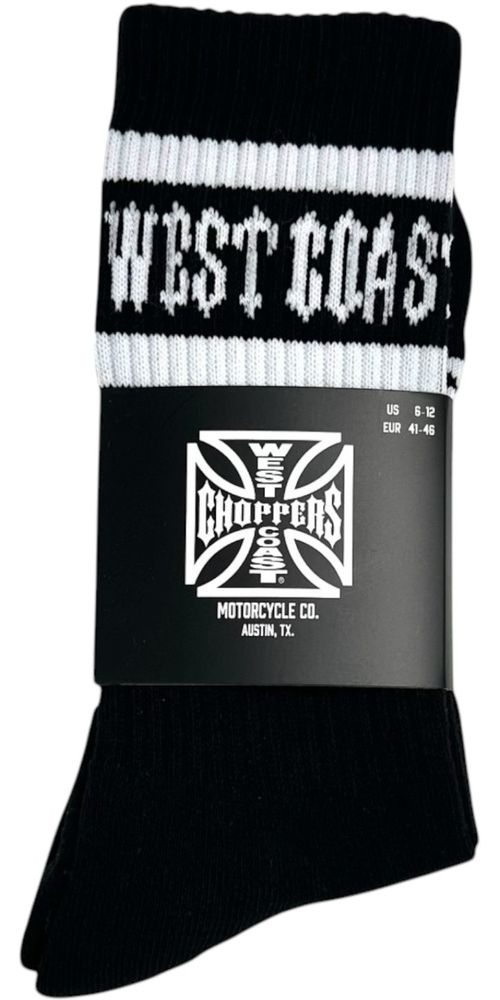 WCCWestCoastChoppersSockenOgCrewSockWCCSK003ZW