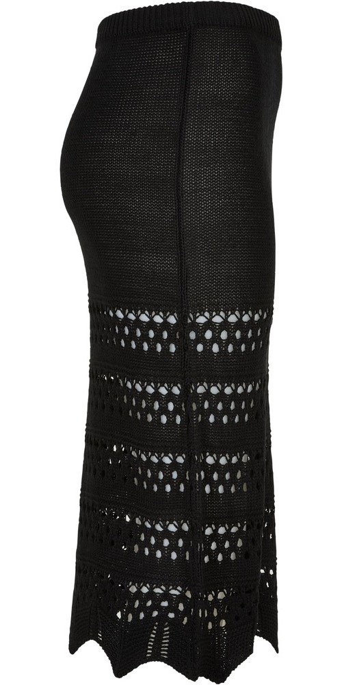 UrbanClassicsDamenLadies34CrochetKnitSkirtBlack-3XL