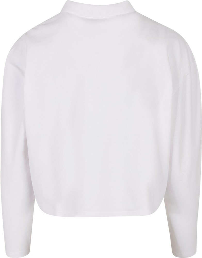 UrbanClassicsDamenLadiesShortOversizedPoloLongsleeveTB5418