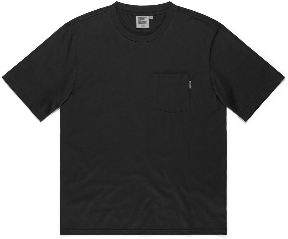 VintageIndustriesT-ShirtGrayPocketT-ShirtBlack